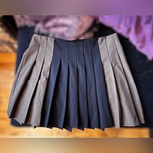 Dark academia pleated skirt Smart Set